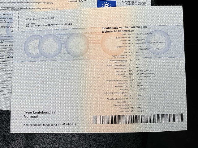 2018 volkswagen tiguan allspace 4x4 personenauto's - afbeelding 21 van  31