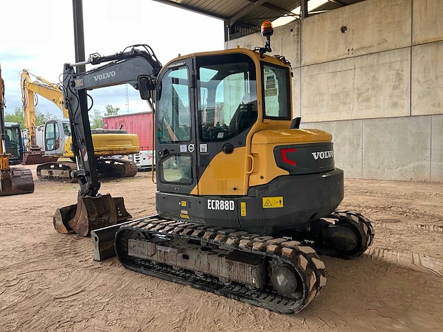 2018 volvo ecr88d midigraafmachine - afbeelding 23 van  30