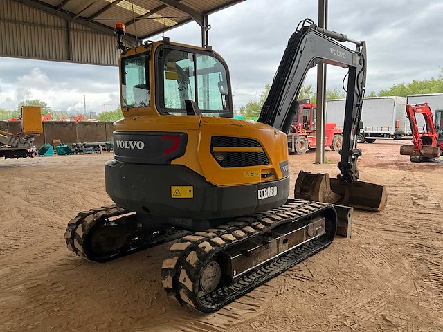 2018 volvo ecr88d midigraafmachine - afbeelding 26 van  30
