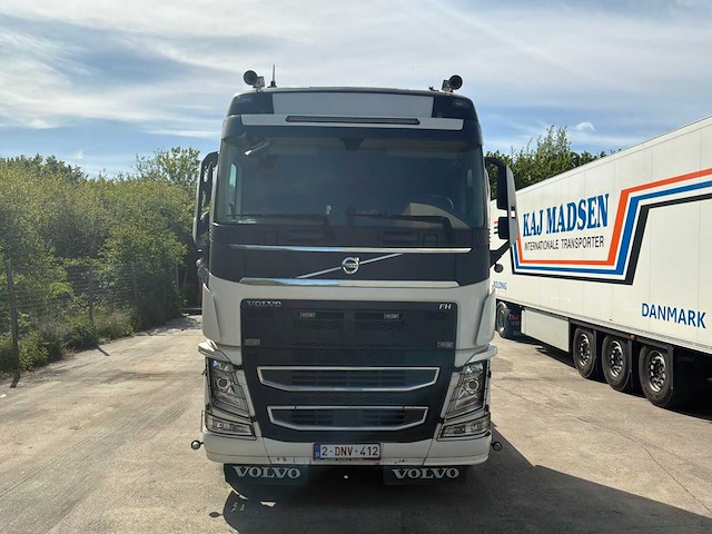 2018 volvo truck container transporter dubbele aanhanger - afbeelding 7 van  62