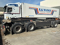 2018 volvo truck container transporter dubbele aanhanger - afbeelding 62 van  62