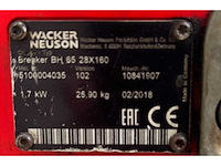 2018 wacker neuson bh65 overige aannemersmateriaal - afbeelding 5 van  5