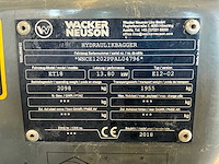 2018 wacker neuson et18 minigraafmachine - afbeelding 8 van  26