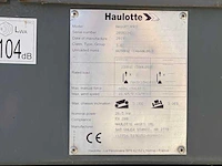 2019 - haulotte - ha 16 - hoogtewerker - afbeelding 33 van  35