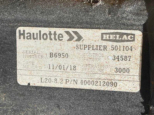 2019 - haulotte - ha 16 - hoogtewerker - afbeelding 29 van  35