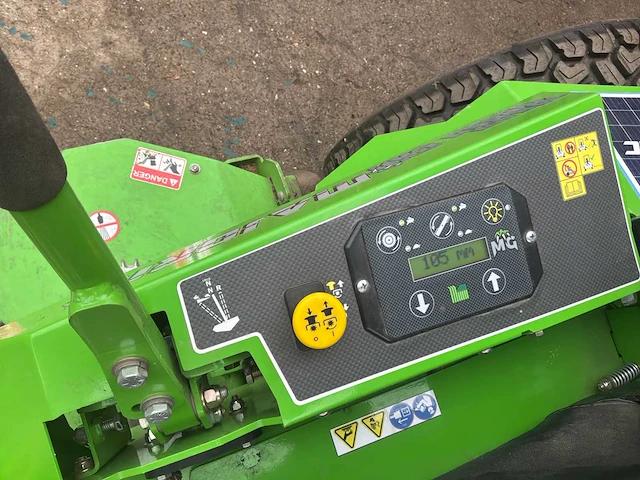 2019 - mean green - majoris - ride on lawn mower - afbeelding 4 van  15