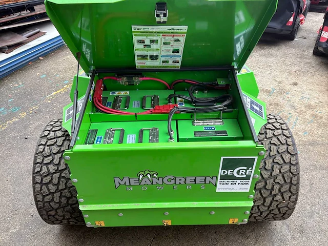 2019 - mean green - majoris - ride on lawn mower - afbeelding 9 van  15