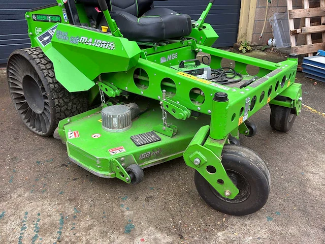2019 - mean green - majoris - ride on lawn mower - afbeelding 8 van  15