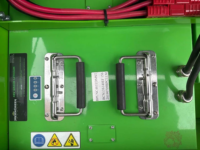 2019 - mean green - majoris - ride on lawn mower - afbeelding 13 van  15