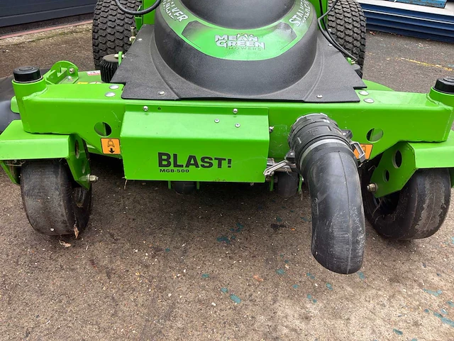 2019 - mean green - stalker - ride on lawn mower - afbeelding 6 van  11