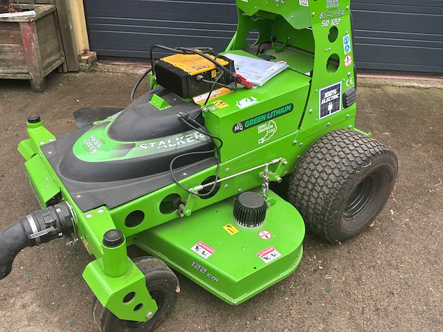 2019 - mean green - stalker - ride on lawn mower - afbeelding 8 van  11
