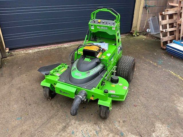 2019 - mean green - stalker - ride on lawn mower - afbeelding 4 van  11