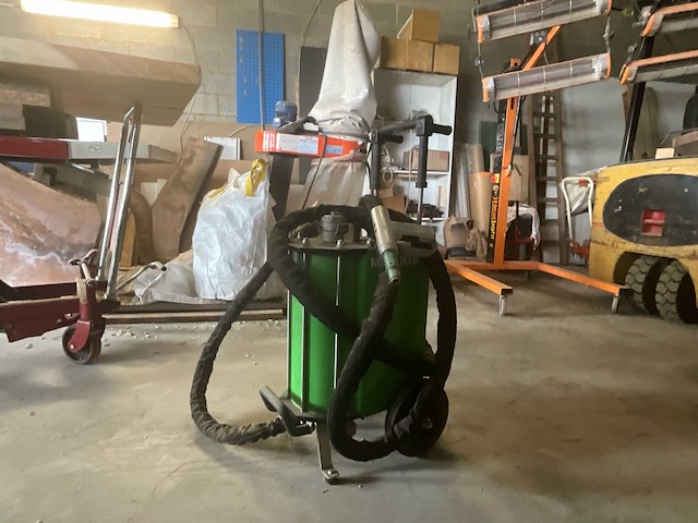 2019 aéro-nov mobiele airbrush- / zandstraalmachine diverse werk - afbeelding 2 van  4