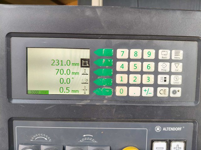 2019 altendorf f45 prodrive paneelcirkelzaagmachine - afbeelding 15 van  15