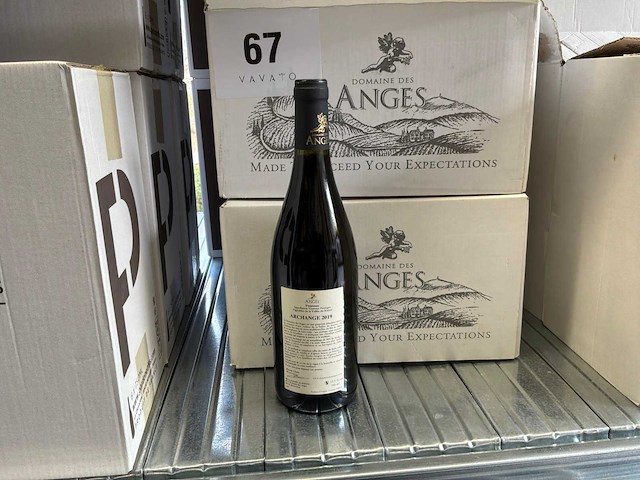 2019 archange domaine des anges rode wijn (12x) - afbeelding 2 van  5