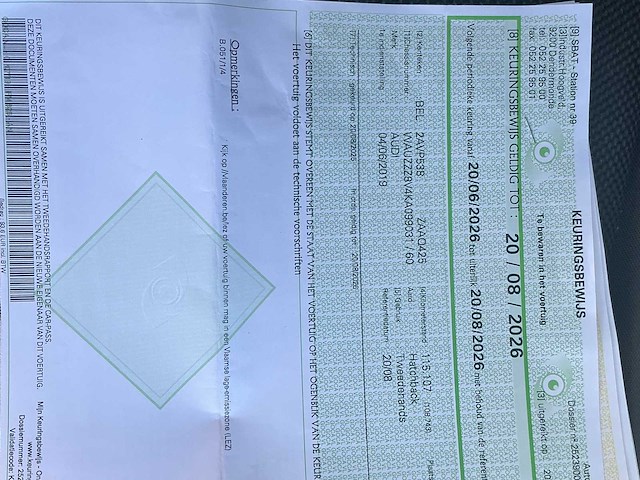 2019 audi a3 sportback personenautoú - afbeelding 27 van  32