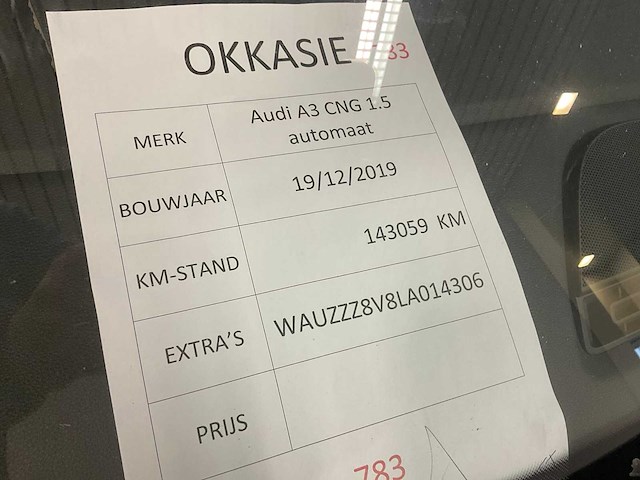 2019 audi a3 sportback schadewagen - afbeelding 22 van  34