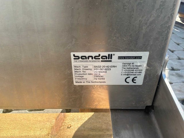 2019 bandall ba32-20-42-erg bind en etikeermachine - afbeelding 9 van  10