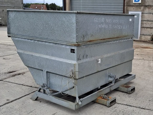 2019 bauer südlohn bkc 500 kiepcontainer - afbeelding 1 van  13