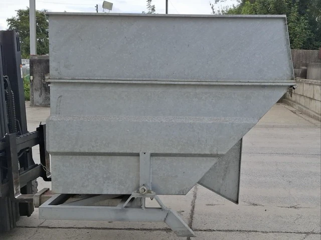 2019 bauer südlohn bkc 500 kiepcontainer - afbeelding 8 van  13