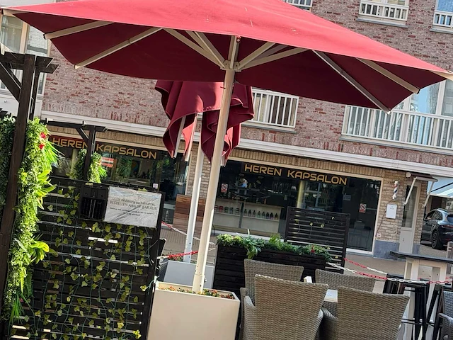 2019 beau-fort 3x3m parasol - afbeelding 1 van  9