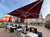 2019 beau-fort 3x3m parasol - afbeelding 2 van  9