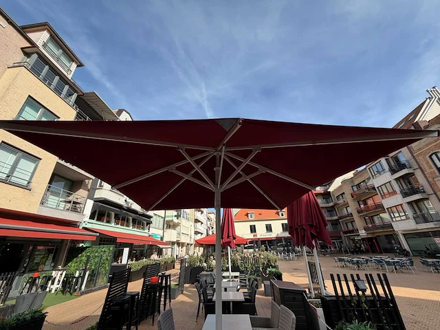 2019 beau-fort 3x3m parasol - afbeelding 3 van  9