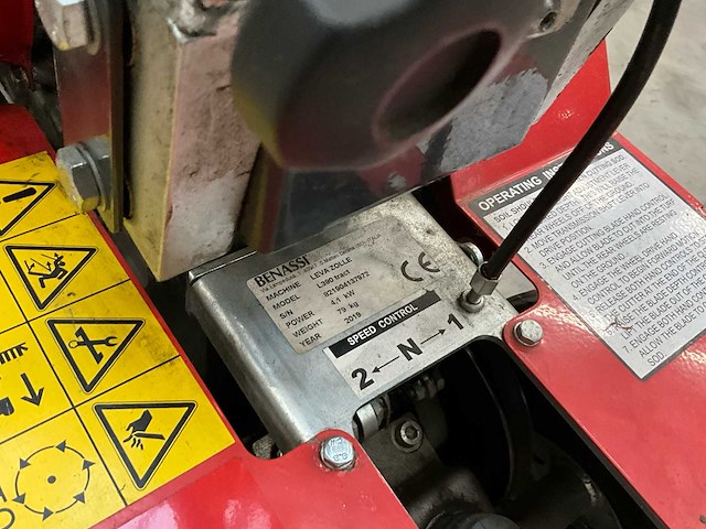 2019 benassi l390 tract zodensnijder - afbeelding 6 van  19