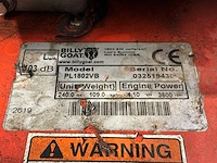 2019 billy goat industries pl1801v gazonbeluchter benzine - afbeelding 5 van  6