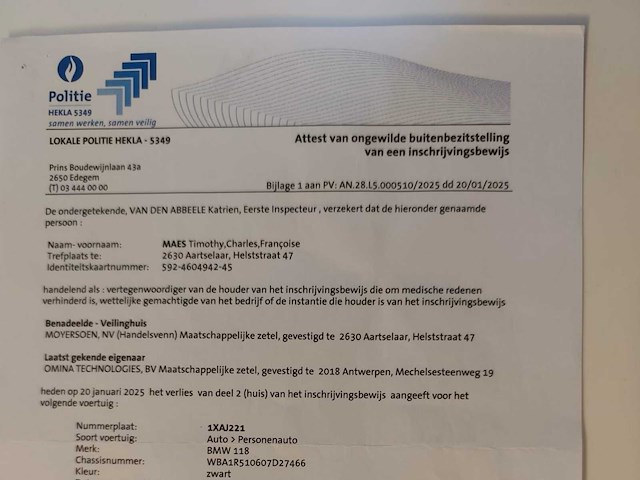 2019 bmw 118i hatchback personenauto - afbeelding 39 van  50