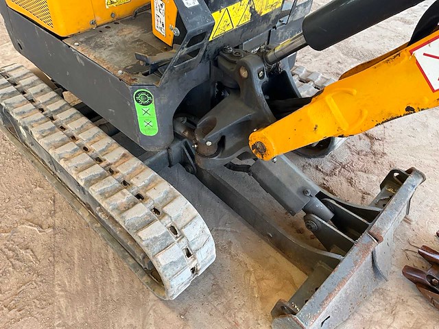 2019 bobcat e08 minigraafmachine - afbeelding 9 van  17