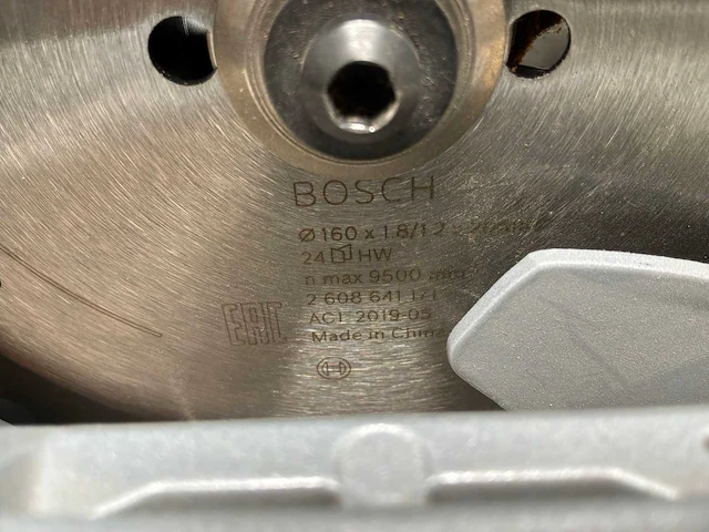 2019 bosch gks 55 gce handcirkelzaag - afbeelding 3 van  5
