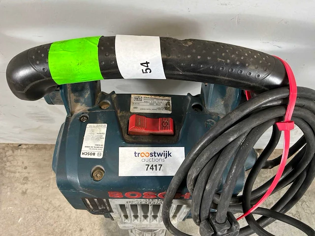 2019 bosch gsh 16-28 e breekhamer 18kg hex-28 - afbeelding 4 van  6