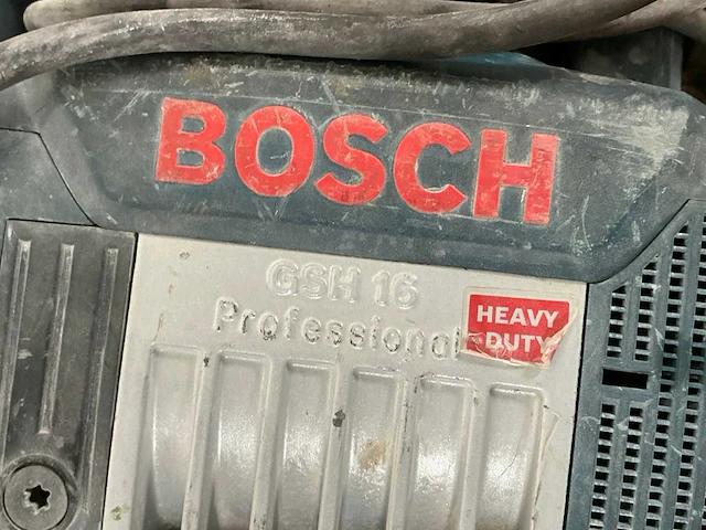 2019 bosch gsh 16-28 e breekhamer 18kg hex-28 - afbeelding 3 van  6