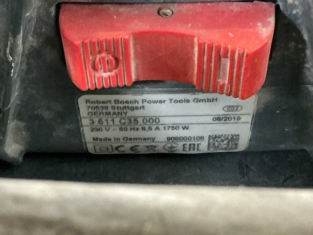 2019 bosch gsh 16-28 e breekhamer 18kg hex-28 - afbeelding 5 van  6