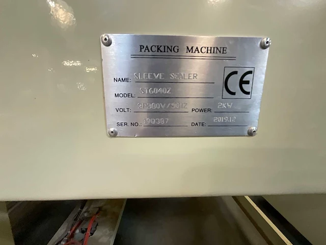 2019 bropack sleeve sealer verpakkingslijn - afbeelding 3 van  20