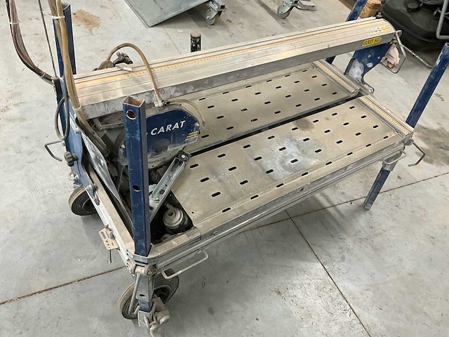 2019 carat caracoup 85 alu tegelzaagmachine - functioneel - afbeelding 1 van  6