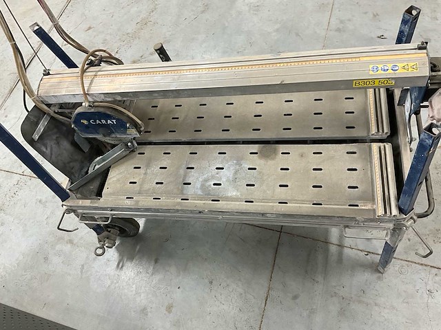 2019 carat caracoup 85 alu tegelzaagmachine - functioneel - afbeelding 2 van  6