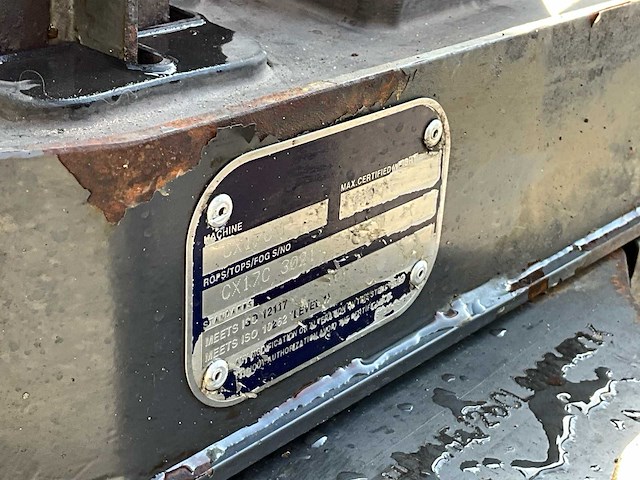 2019 case cx17c minigraafmachine - afbeelding 14 van  21