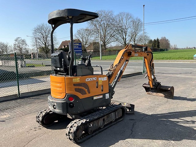 2019 case cx17c minigraafmachine - afbeelding 9 van  21