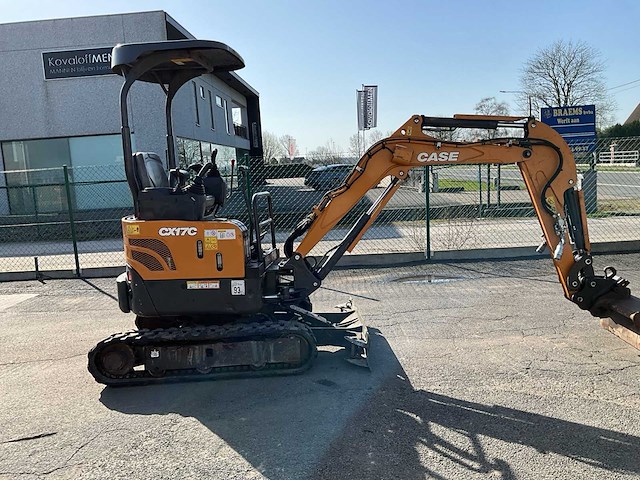 2019 case cx17c minigraafmachine - afbeelding 10 van  21