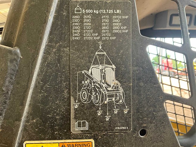 2019 cat 259d schranklader - afbeelding 7 van  14
