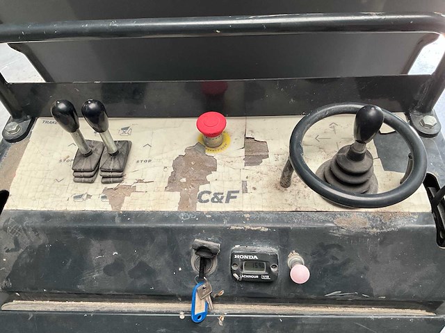 2019 c&f t85 ht mini dumper - afbeelding 5 van  14