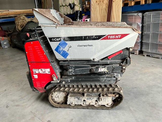 2019 c&f t85 ht mini dumper - afbeelding 11 van  14