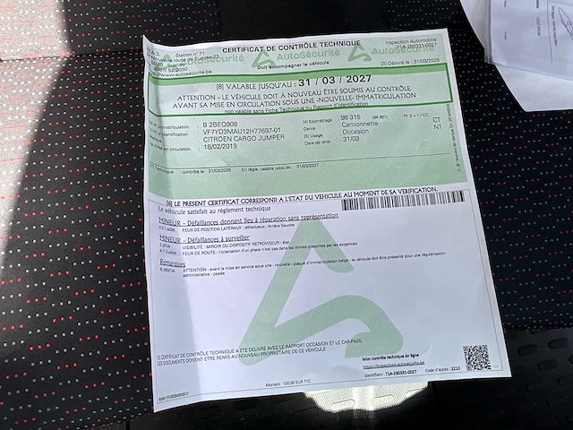 2019 citroën jumper cargo box / grote volume box 17 m³ truck - afbeelding 26 van  32