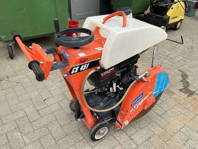 2019 clipper cs451 betonzaag - afbeelding 1 van  8