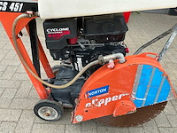 2019 clipper cs451 betonzaag - afbeelding 8 van  8