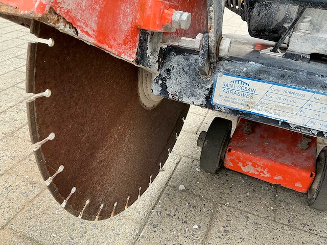 2019 clipper cs451 betonzaag - afbeelding 5 van  6