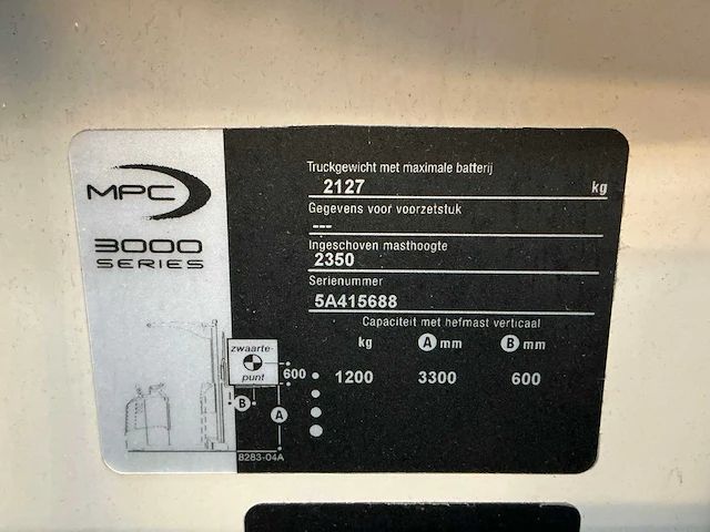 2019 crown mpc 3040 orderpicker - afbeelding 9 van  10