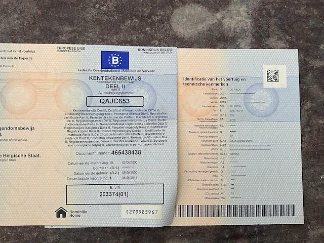 2019 de ryck re27t kiepbak aanhangwagen - afbeelding 15 van  22
